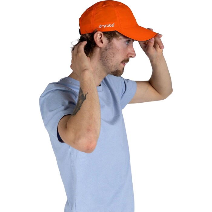 2024 Dryrobe Quick Dry Cap QD CAP ORANGE - Orange